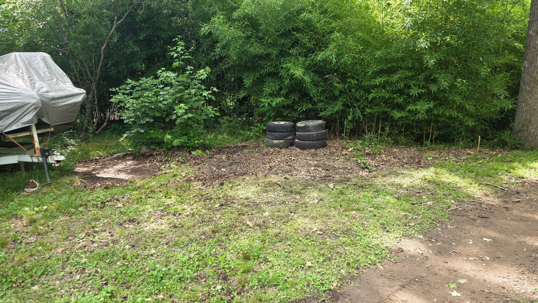 Property after junk removal cleanup in Hot Springs Arkansas